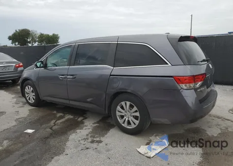 2016 Honda Odyssey Exl from USA, damaged, VIN 5FNRL5H62GB003787